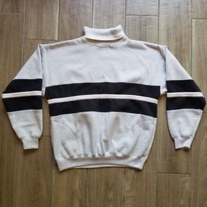 Vintage 90s Claybrooke Sport Retro Striped Size L